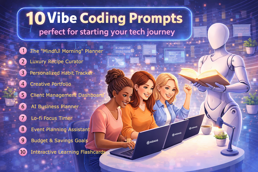 10 Vibe Coding Prompts for Women in 2026